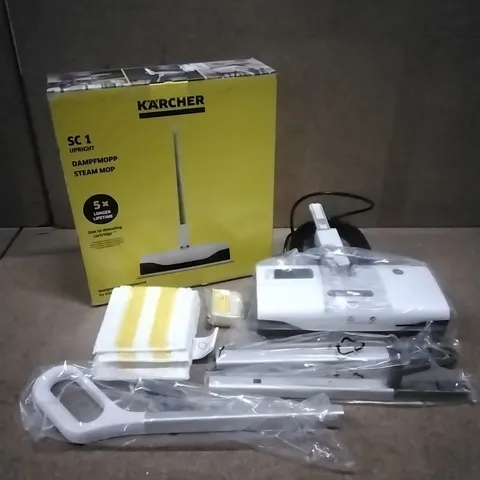 BOXED KÄRCHER SC 1 UPRIGHT STEAM MOP