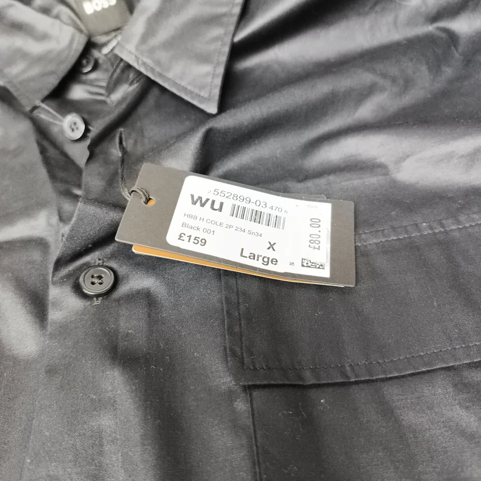HUGO BOSS BLACK SHIRT – MEN'S XL TAGGED