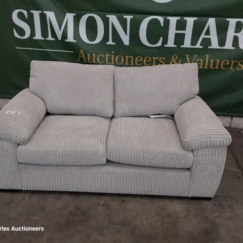 DESIGNER TWO SEATER SOFA NATURAL JUMBO CHORD