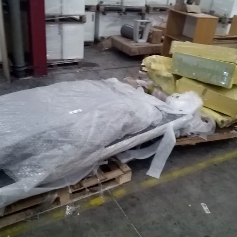 TWO PALLETS OF ASSORTED BED PARTS