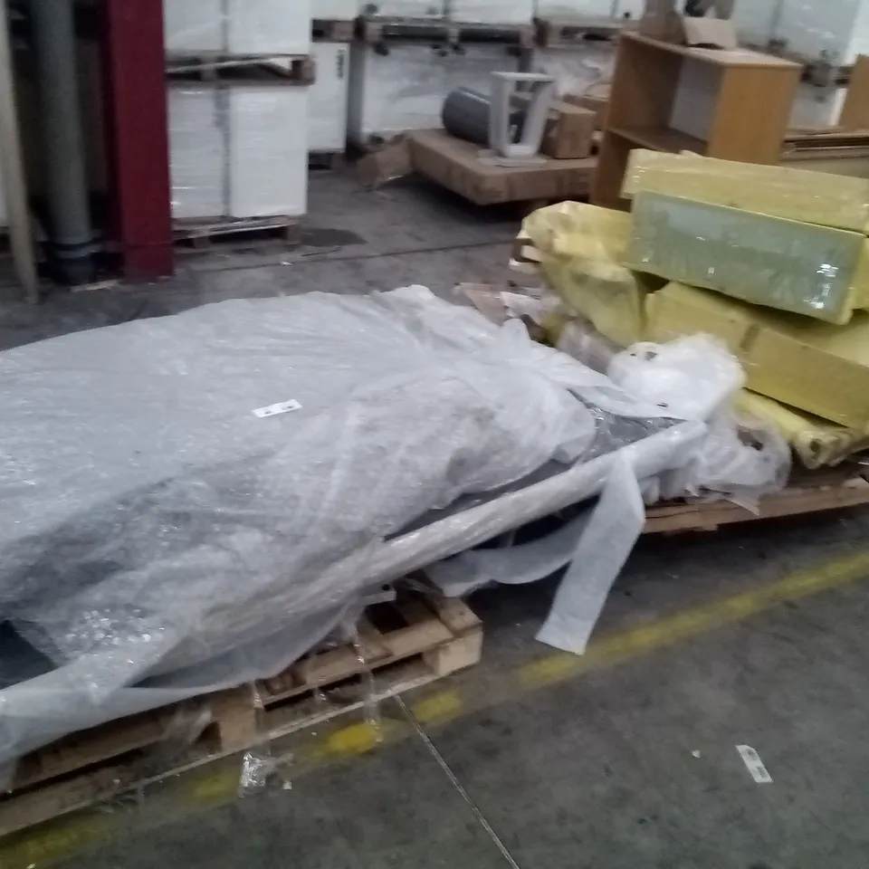TWO PALLETS OF ASSORTED BED PARTS