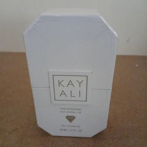 BOXED AND SELAED KAY ALI THE WEDDING SILK SANTAL EAU DE PARFUM 50ML