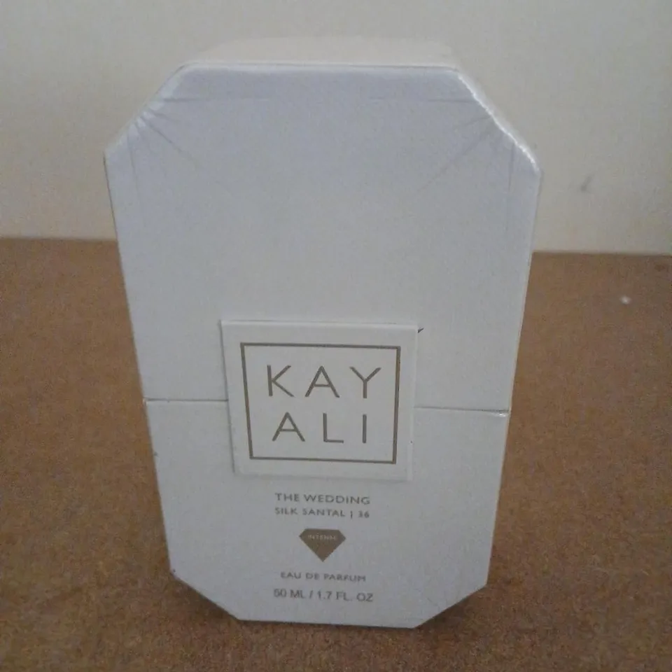 BOXED AND SELAED KAY ALI THE WEDDING SILK SANTAL EAU DE PARFUM 50ML