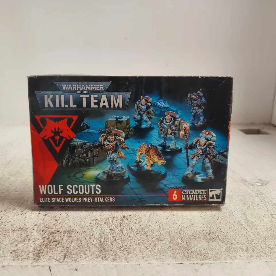 WARHAMMER 40,000 KILL TEAM WOLF SCOUTS – 6 CITADEL MINIATURES