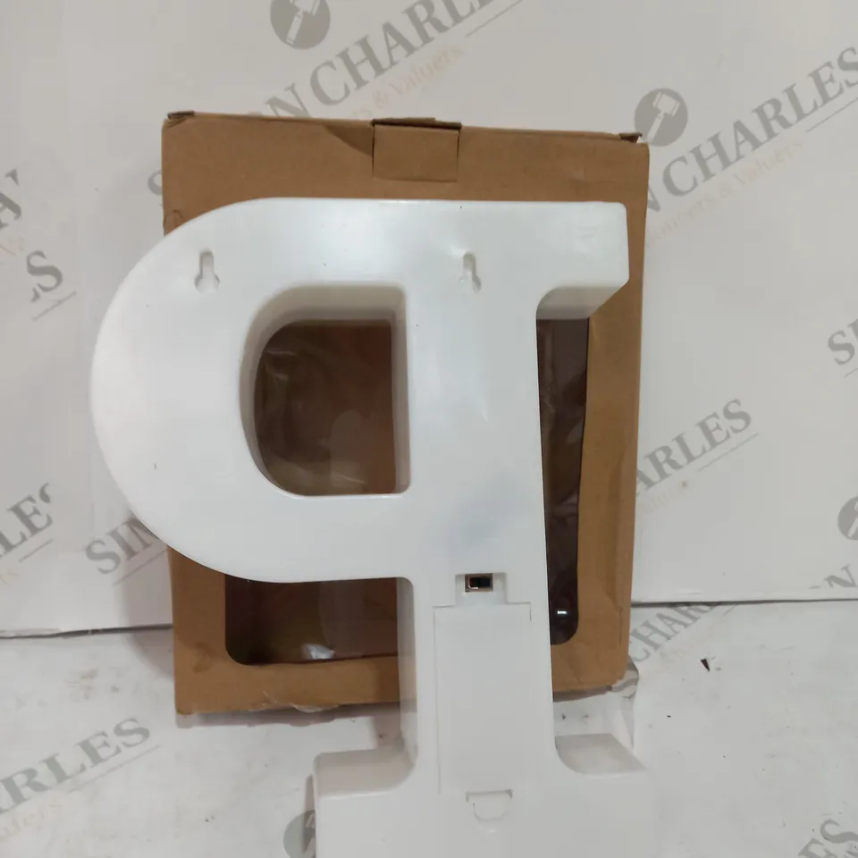 boxed diamond glow letter light with colour changing remote
