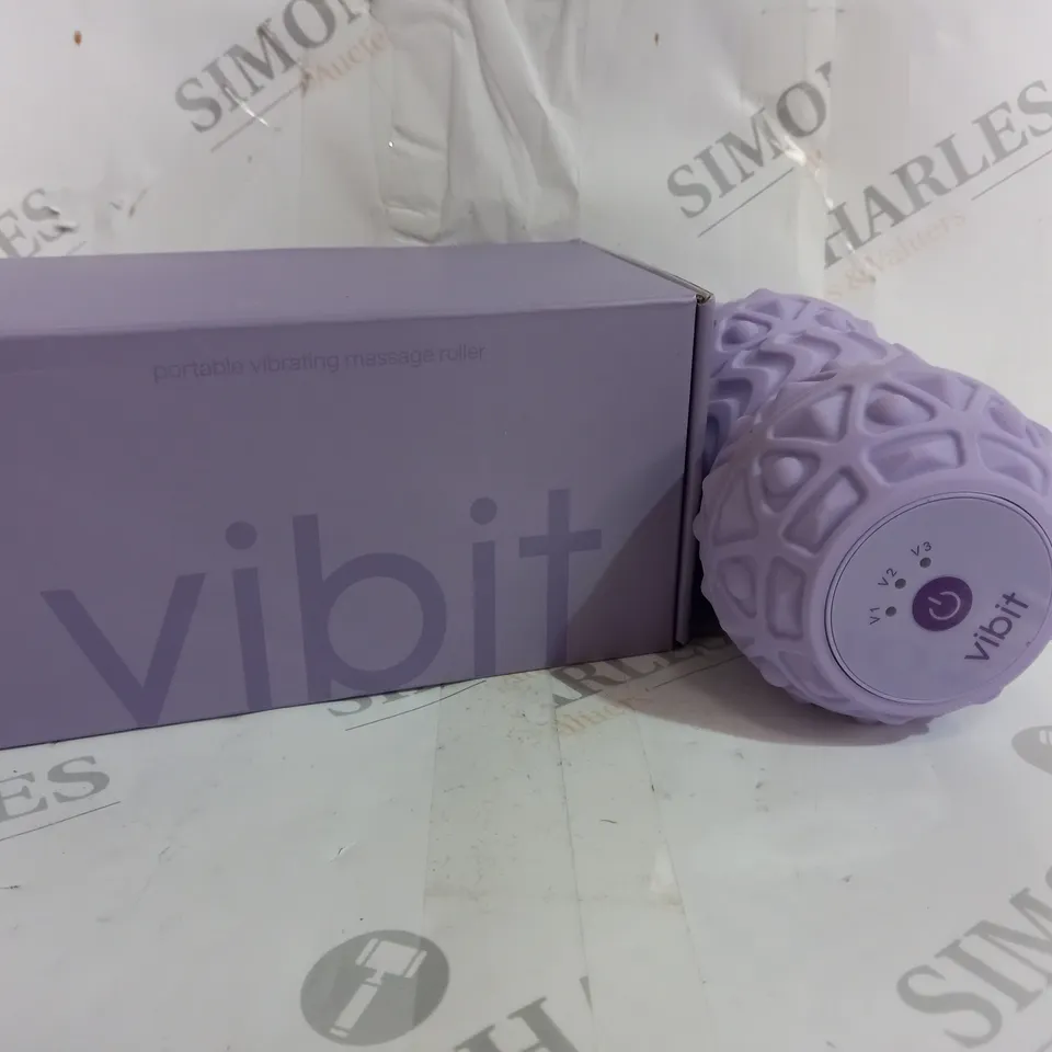 BOXED VIBIT PORTABLE MASSAGE ROLLER 