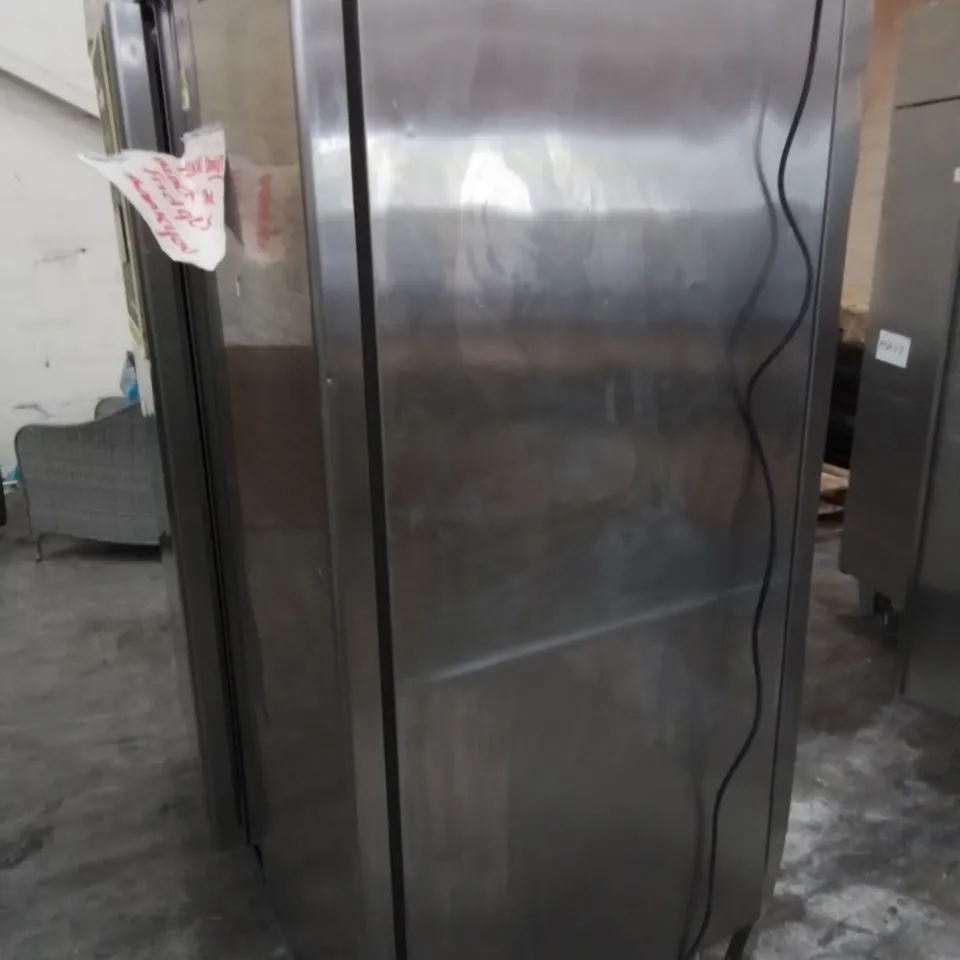 POLARIS COMMERCIAL SPA-TN-140 STAINLESS DOUBLE DOOR REFRIGERATED FOOD STORAGE UNIT