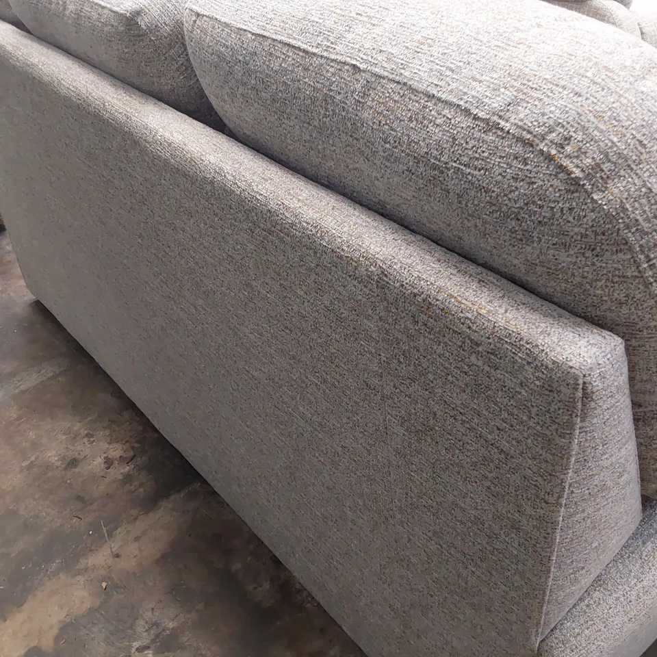 QUALITY BRITISH DESIGNER G PLAN HOLMES THREE SEATER SOFA KAMPALA DUCK EGG FABRIC 