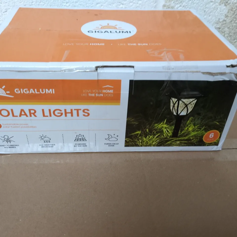 GIGALUMI SOLAR LIGHTS