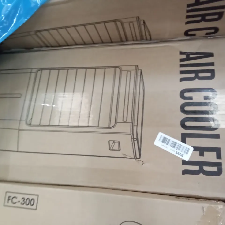 PALLET OF ASSORTED ITEMS INCLUDING AIR COOLERS, XPOWER AIR CIRCULATOR, HOMIDEC DRYING RACK, TIKKLE