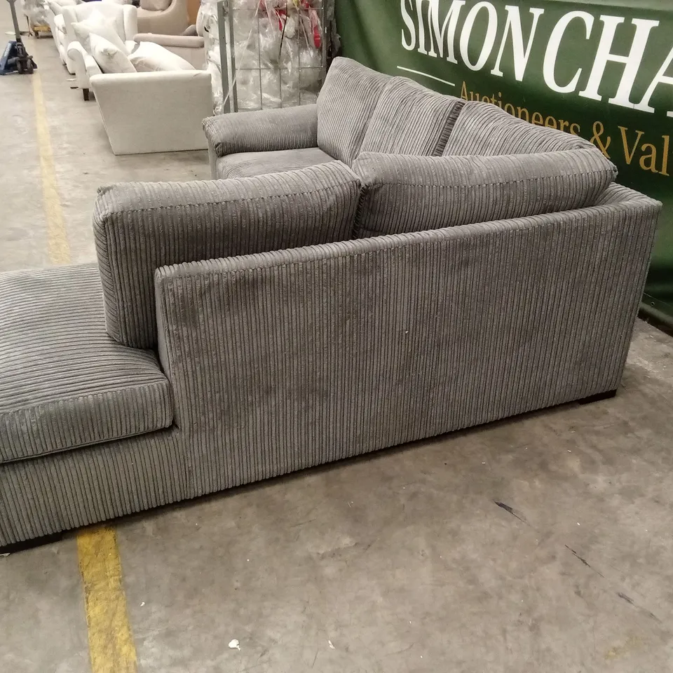 AMALFI STANDARD BACK FABRIC RIGHT HAND CORNER CHAISE SOFA RRP £949
