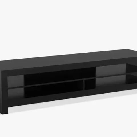 BOXED AVF CALIBRE CA180RBO 1800mm TV STAND – BLACK OAK (1 BOX)