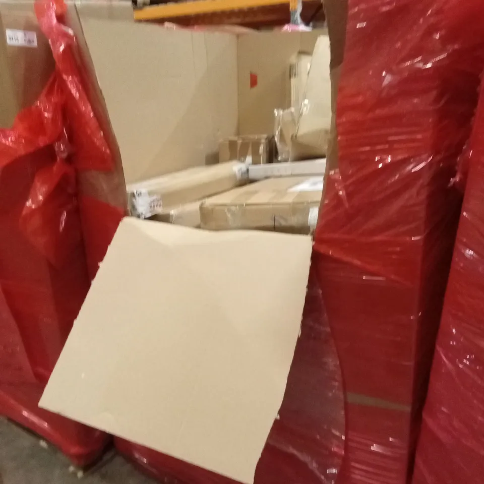 PALLET OF ASSORTED HOUSEHOLD GOODS AND PRODUCTS TO INCLUDE; AUTOMATIC CAT LITTER BOX, WATER DISPENSER, FOOD DEHYDRATOR ETC