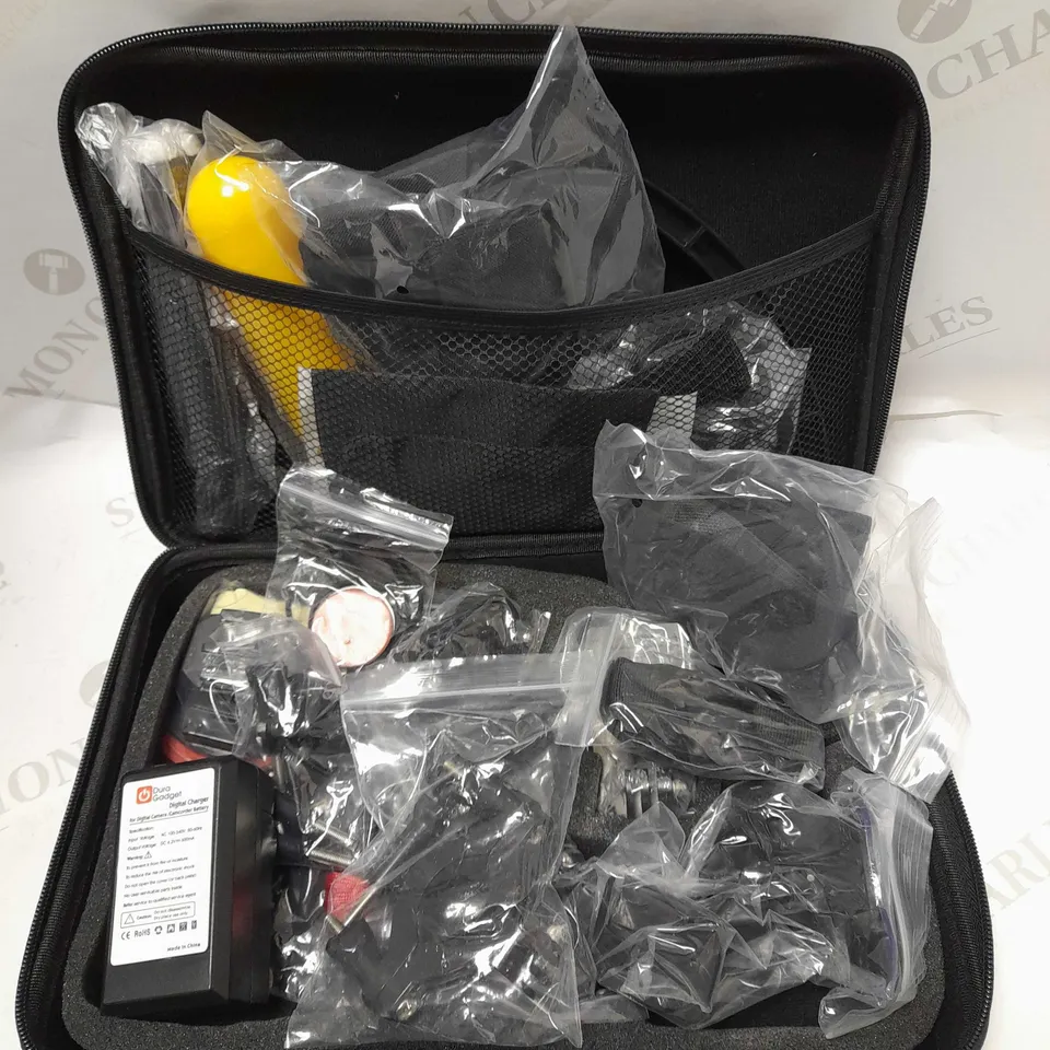 GOPRO HERO 3 CAMERA WITH ACCESSORIES KIT AND BAG
