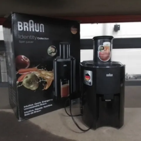 BOXED BRAUN SPIN JUICER