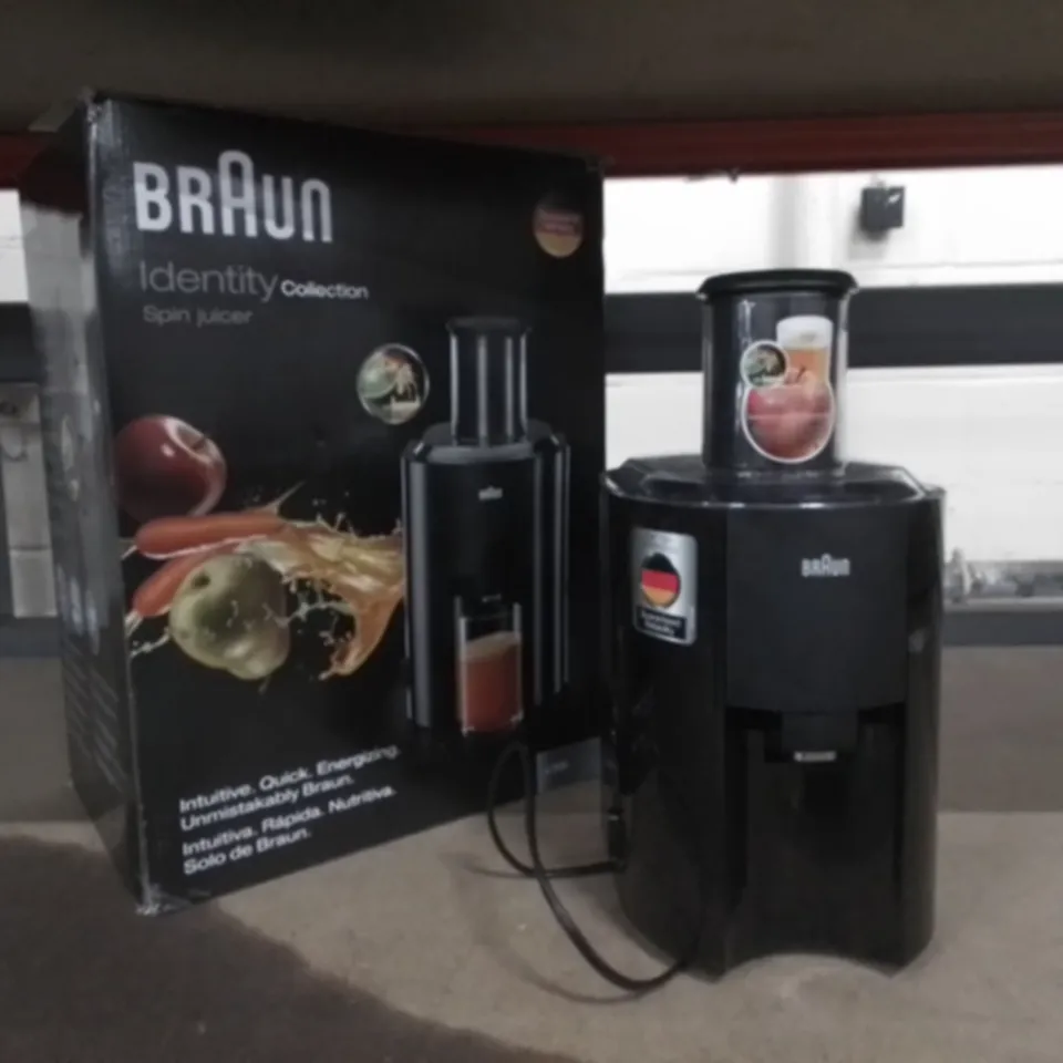 BOXED BRAUN SPIN JUICER 