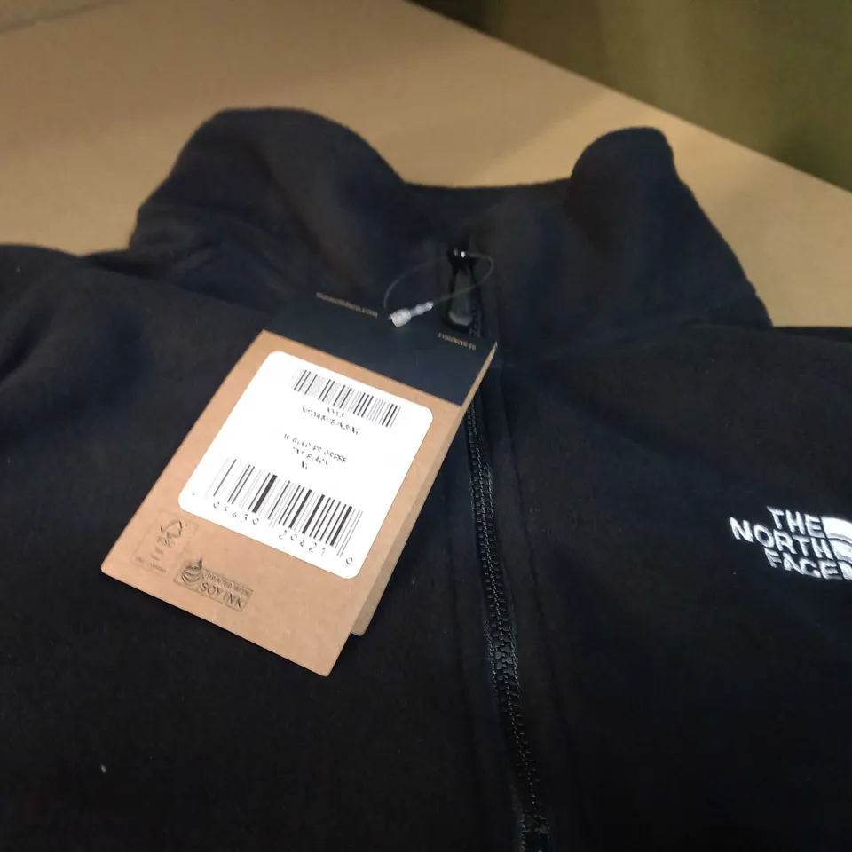 THE NORTH FACE BLACK/LOGO FLEECE DRESS - XL