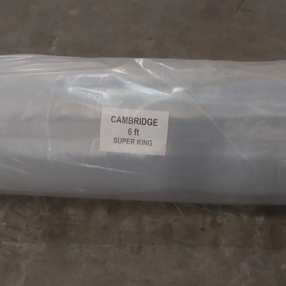 BRAND NEW BAGGED AND ROLLED CAMBRIDGE MATTRESS - 6FT SUPERKING