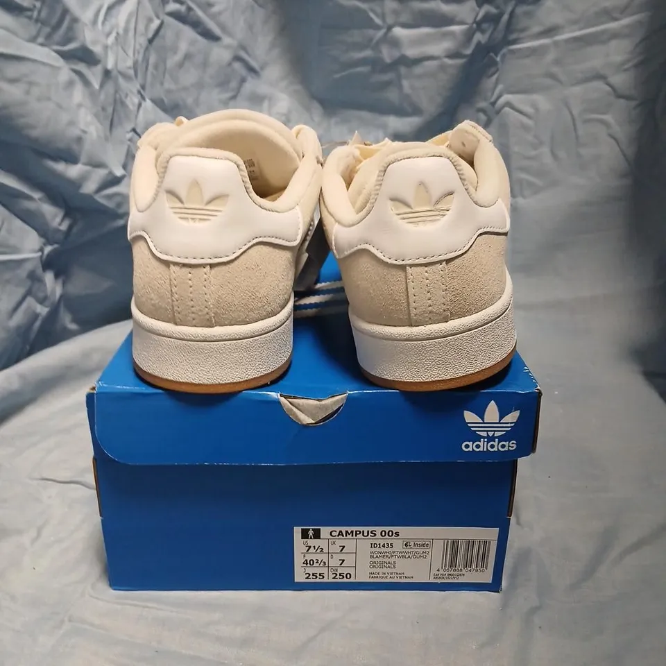 ADIDAS CAMPUS 00S SNEAKERS – BEIGE, UK 7 (US 7.5)