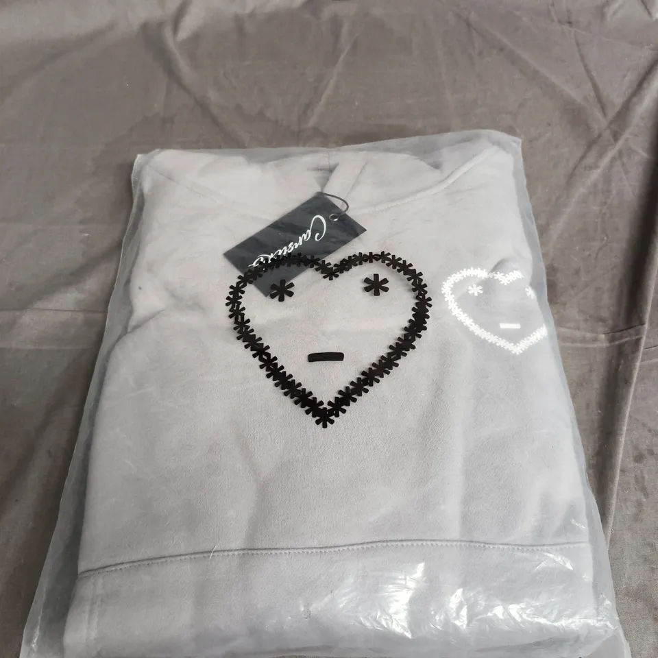 CARSICKO GREY TRACKSUIT HOODIE SIZE S