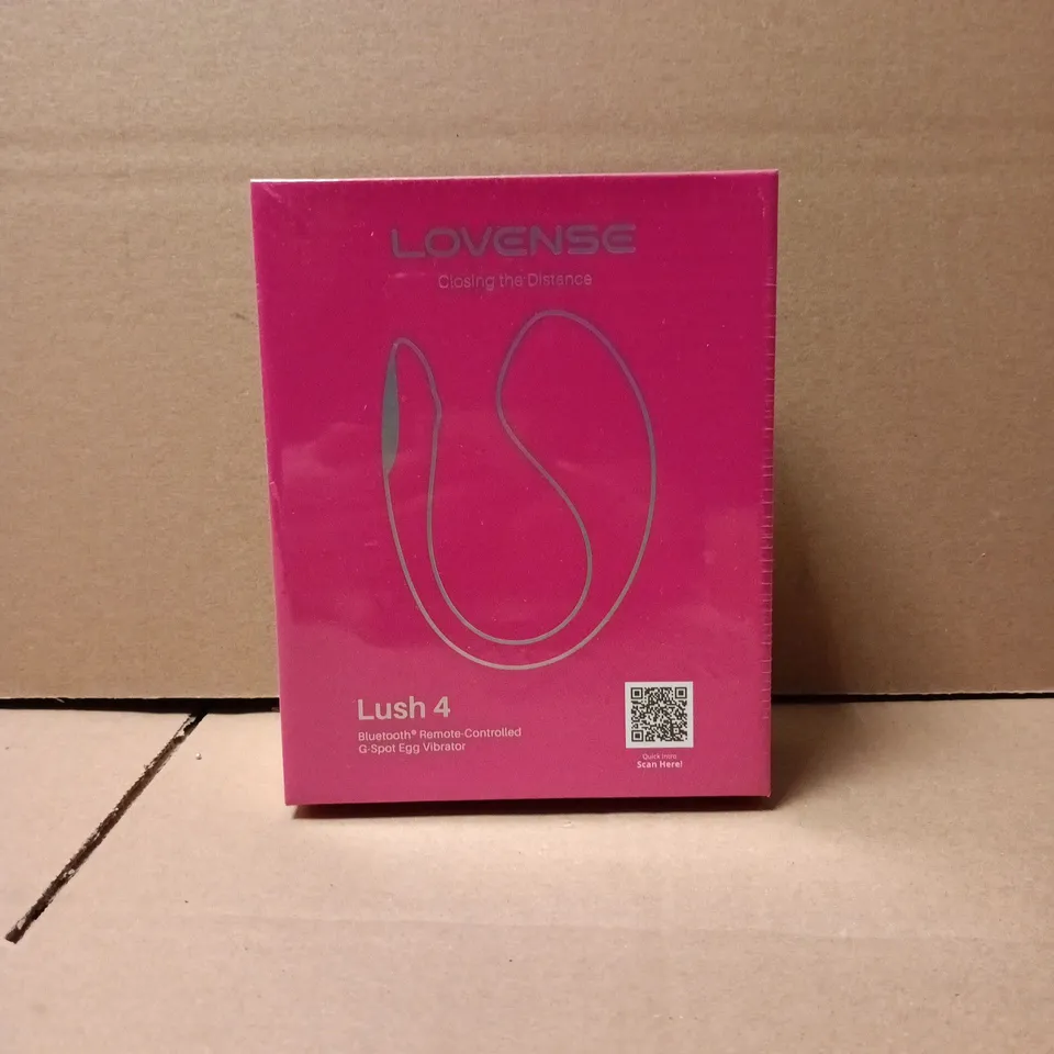 SEALWED LOVENSE LUSH 4 BLUETOOTH REMOTE CONTROLLED G-SPOT EGG VIBRATOR
