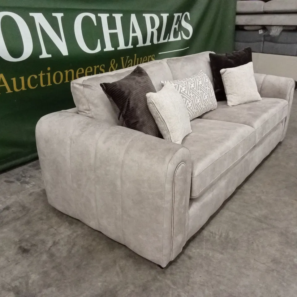 AMARA 3 SEATER SOFA - STONE RRP £1249