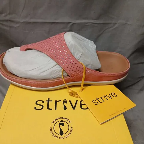 STRIVE BELIZE CORAL PINK WOMENβS SANDALS β UK 4 (EU 37; US 6)