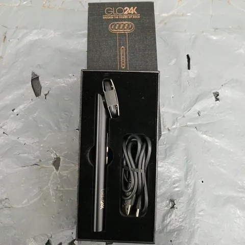GLO24K 6 IN 1 BEAUTY THERAPY WAND FOR THE FACE, EYES AND NECK