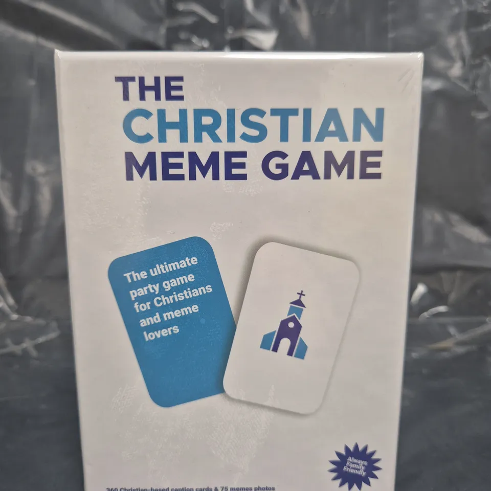 THE CHRISTIAN MEME GAME - PARTY CARD GAME (SEALED)