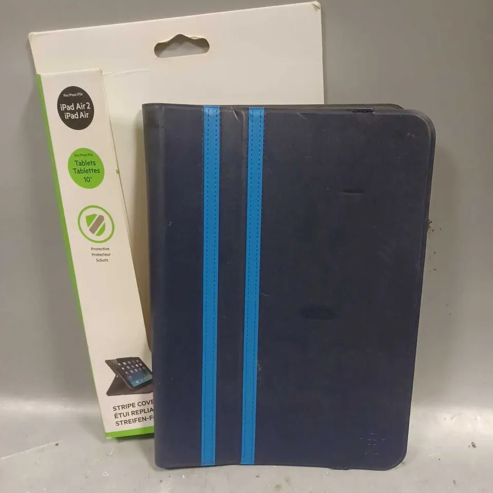 BELKIN TWIN STRIPE FOLIO CASE - BLUE 