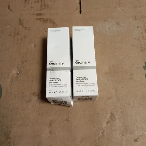2 X THE ORDINARY GRANACTIVE RETINOID 2% EMULSION