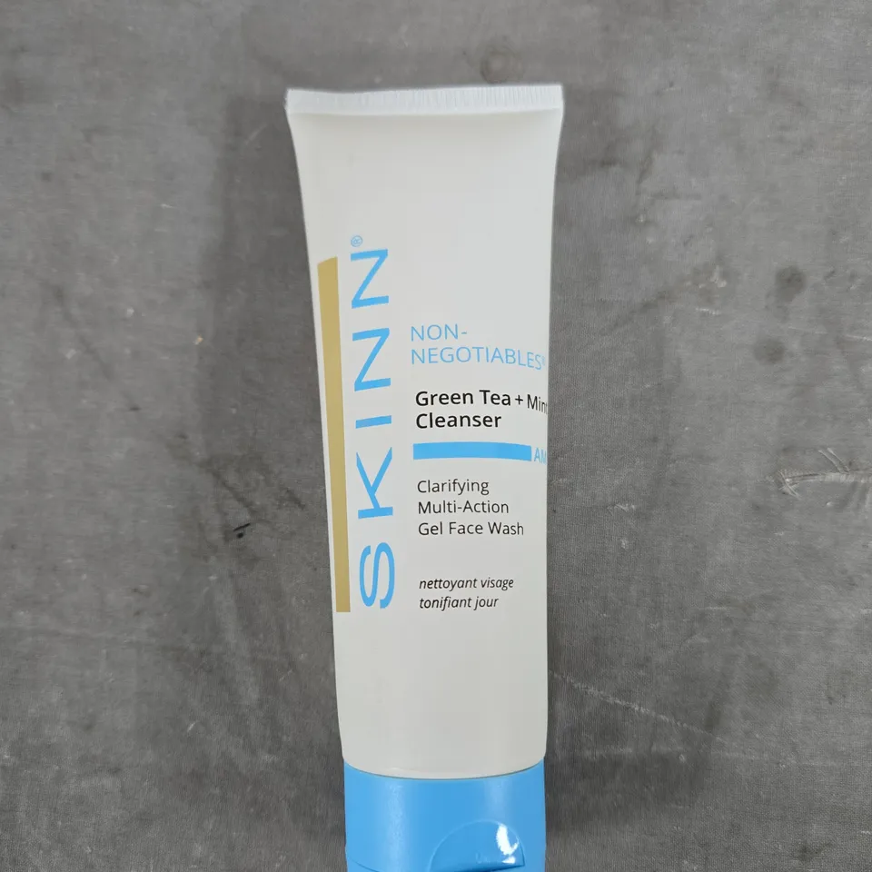 SKIN NON-NEGOTIABLES GREEN TEA + MINT CLARIFYING MULTI-ACTION GEL FACE WASH 118 ML