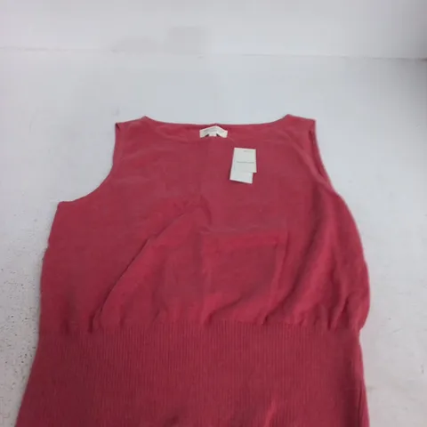 ABERCROMBIE & FITCH WOMEN'S SLEEVELESS KNIT TOP β LARGE