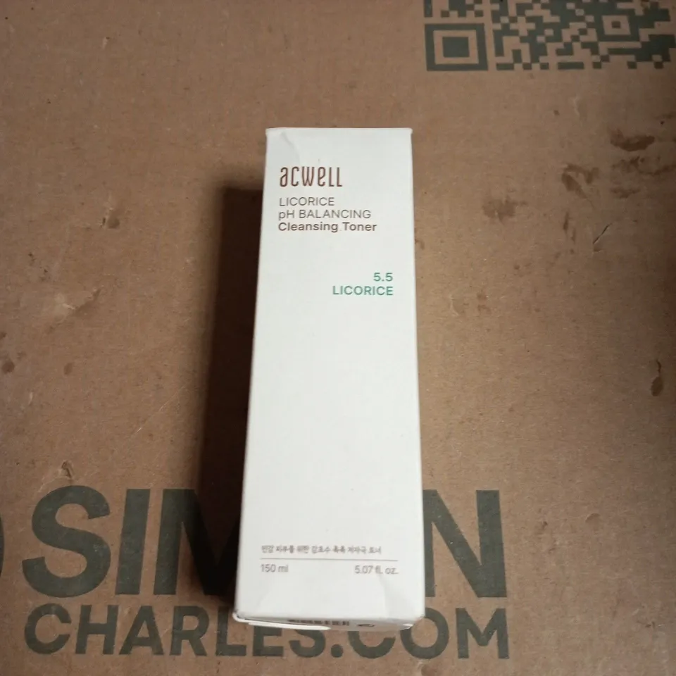 ACWELL LICORICE PH-BALANCING CLEANSING TONER, 150ML
