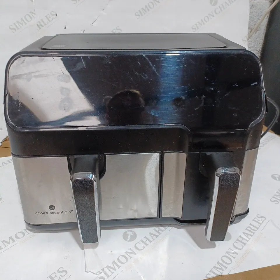 COOK'S ESSENTIALS 7.7L DUAL AIR FRYER