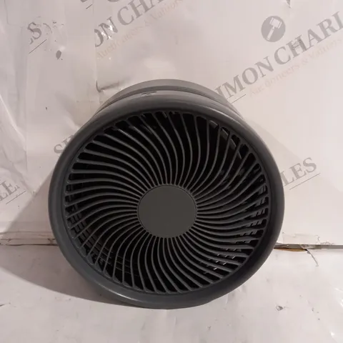 BELL & HOWELL RECHARGEABLE EXTENDABLE DESK & FLOOR FAN IN GREY