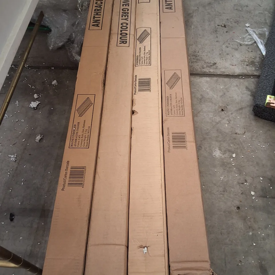 LOT OF 4 BOXED UNDERBEDS IN DOVE GREY & ANTHRACITE 