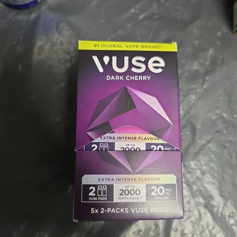 VUSE DARK CHERRY VAPE PODS – 5X2-PACK (10 PODS) – 20 MG/ML NICOTINE