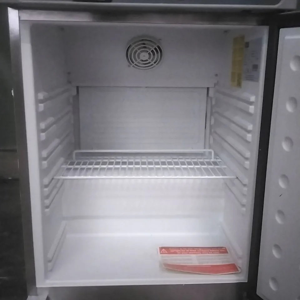 POLAR C SERIES STAINLESS STEEL UNDER COUHTER FRIDGE 150L CD080