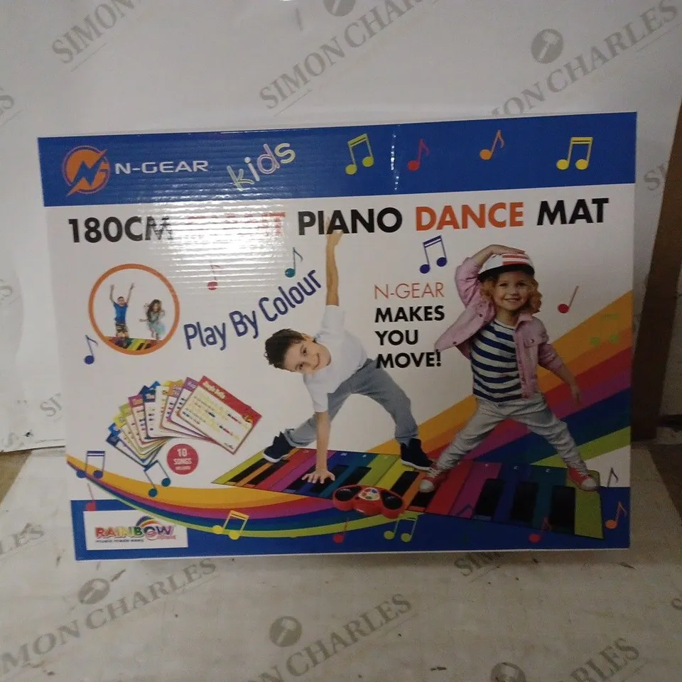 N-GEAR RAINBOW COLOURS 6FT GIANT PIANO MAT