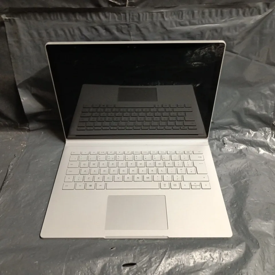 MICROSOFT LAPTOP IN SILVER - MODEL UNSPECIFIED