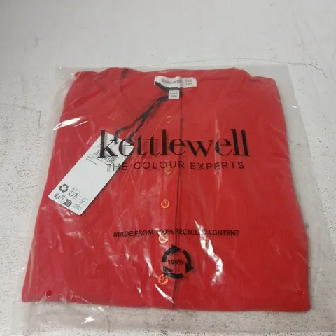 KETTLEWELL THE COLOUR EXPERTS WOMEN'S TOP – CHERRY RED, UK 8