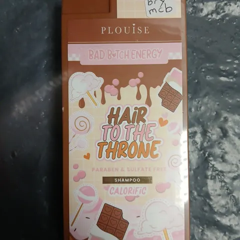 PLOUISE BAD BITCH ENERGY HAIR TO THE THRONE SHAMPOO 