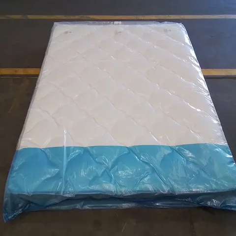 QUALITY BAGGED DOUBLE 135cm AIRSPRUNG LUXURY QUILTED MEDIUM MATTRESS