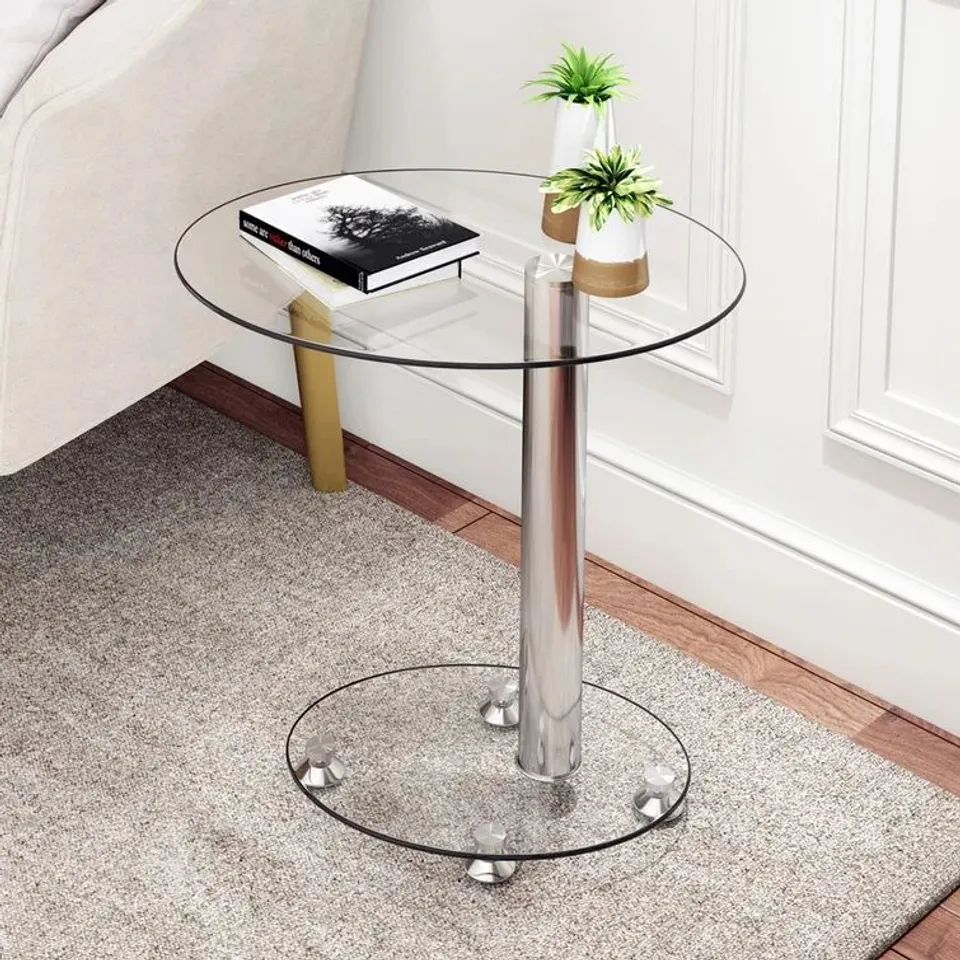 BOXED MIESVILLE SIDE TABLE (1 BOX)