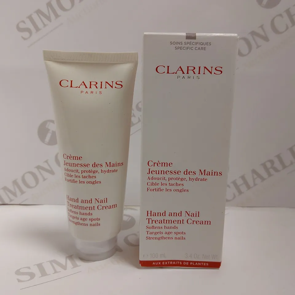 CLARINS HAND AND NAIL TREATMENT CREAM - 100ML