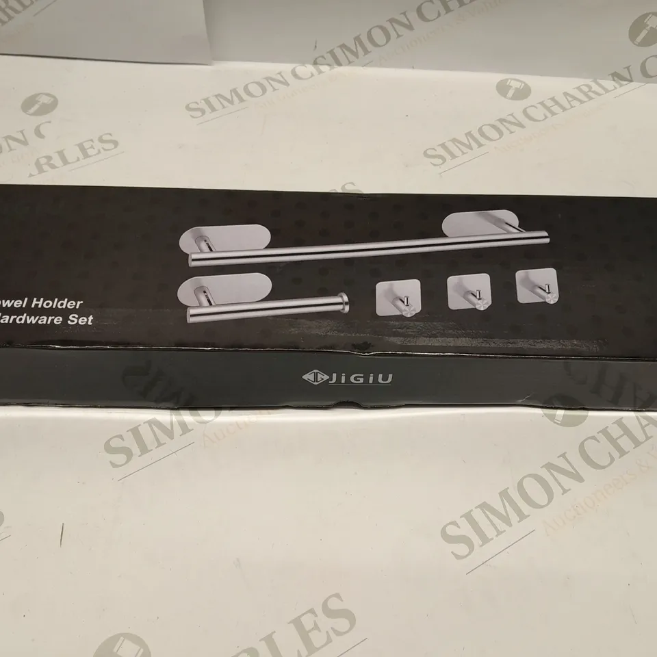 NINE BRAND NEW BOXED JIGIU 5 PIECES TOWEL HOLDER BATHROOM HARDWARE SET