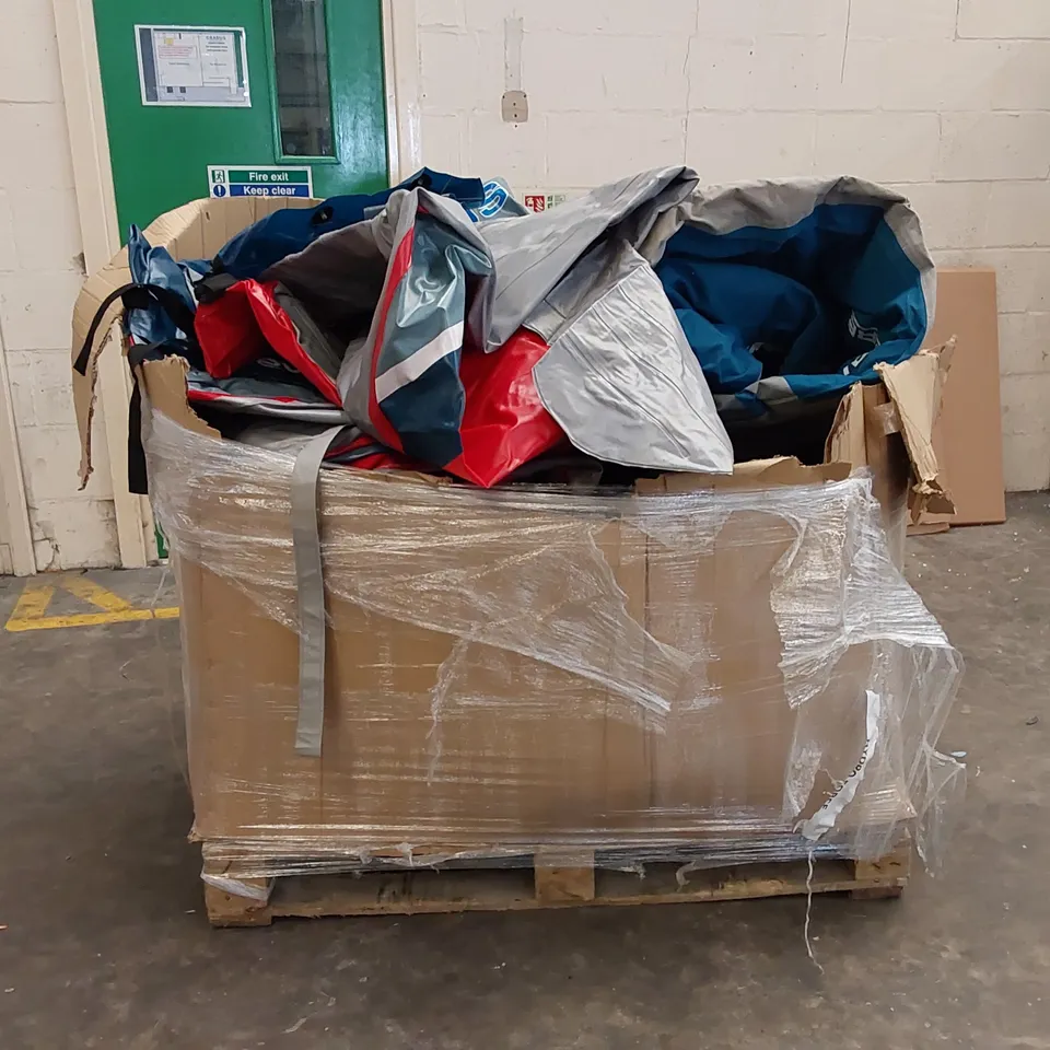 PALLET OF ASSORTED INFLATABLE KAYAKS AND PADDLE BOARDS, INCLUDING THE FOLLOWING BRANDS: SEVYLOR, HYDRO-FORCE 