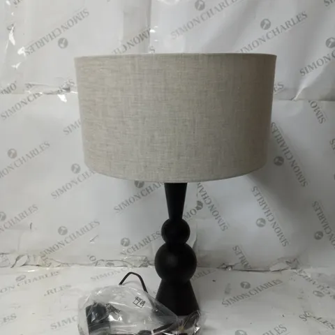 CARMINE SMOKED TABLE LAMP
