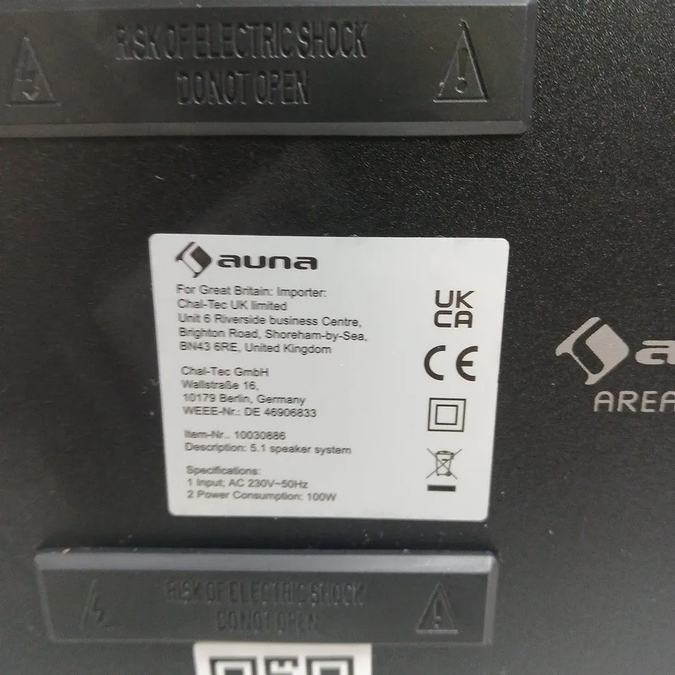 AUNA AREA 653 5.1 SPEAKER SYSTEM